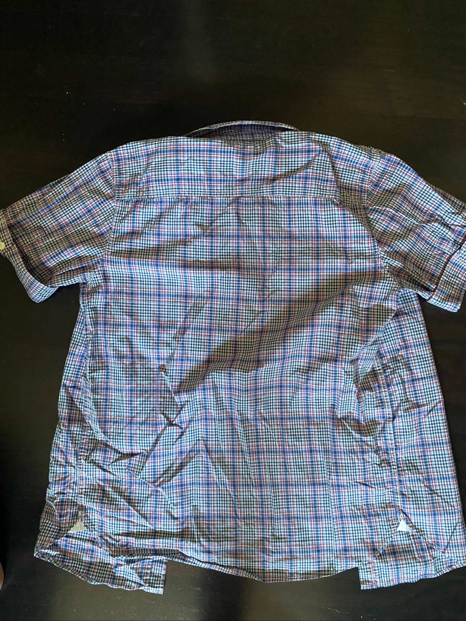 Camisa infantil xadrez GAP – photo 2